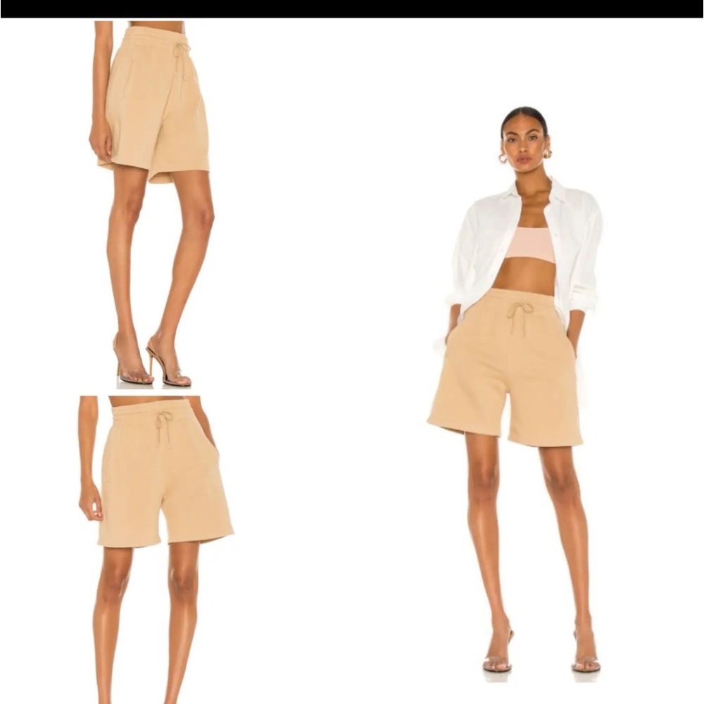 Agolde boxer style sweat shorts